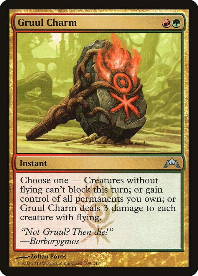 Gruul Charm front