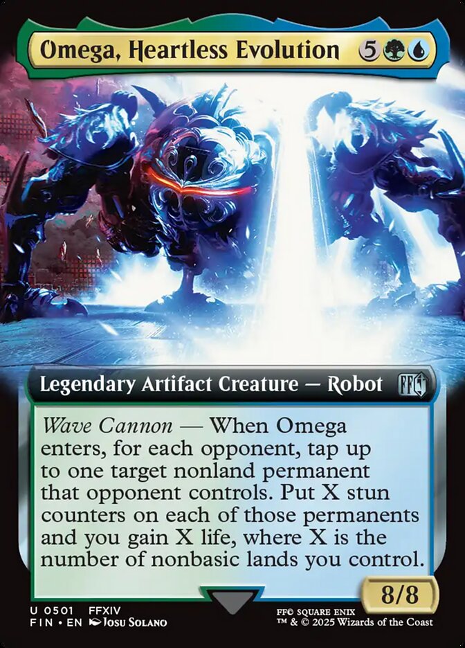 Omega, Heartless Evolution front