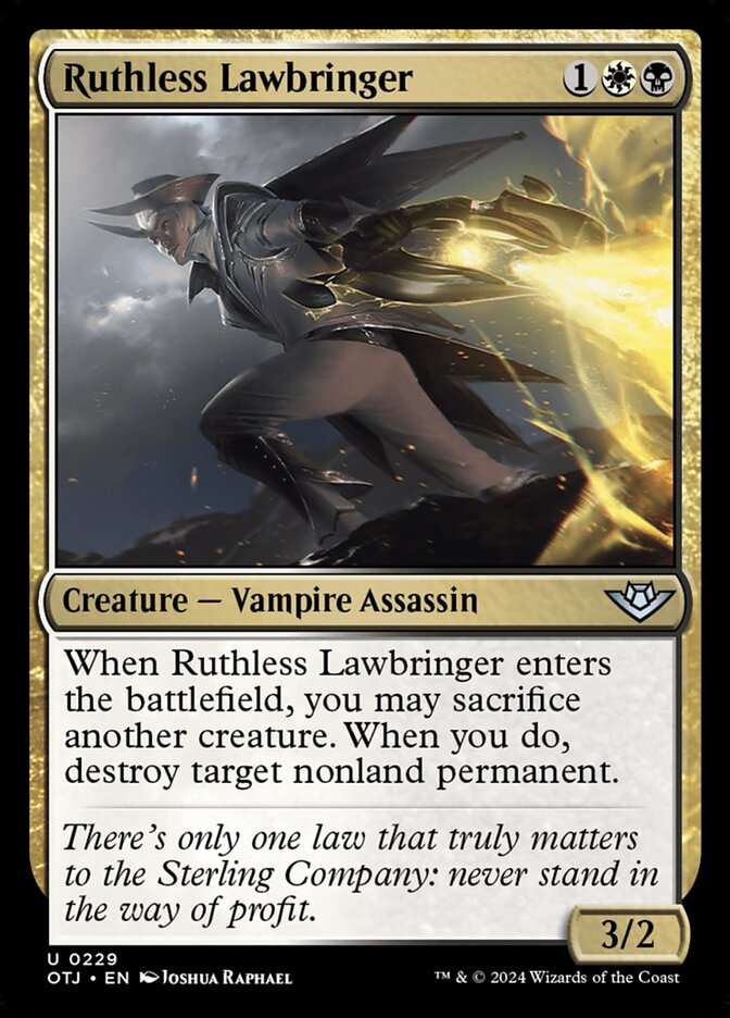 Ruthless Lawbringer front