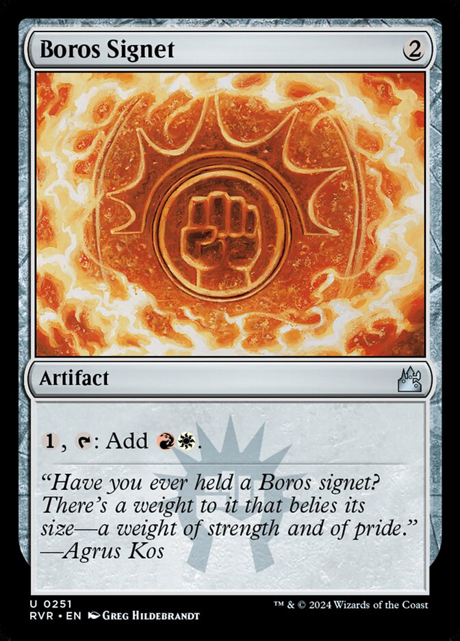 Boros Signet front