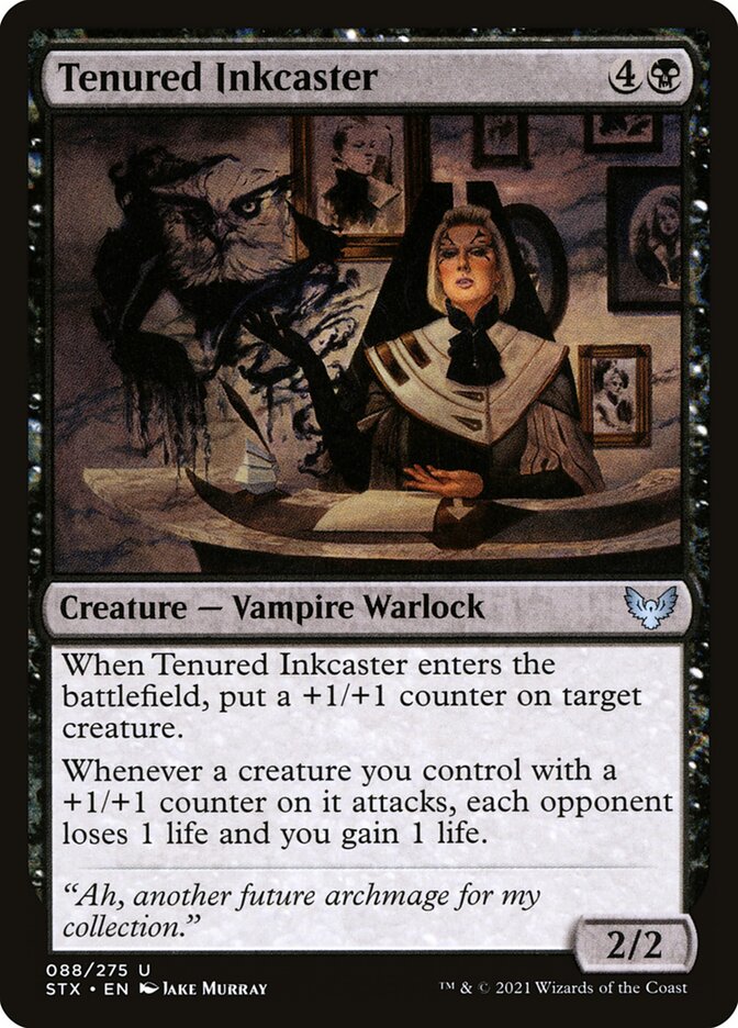 Tenured Inkcaster front