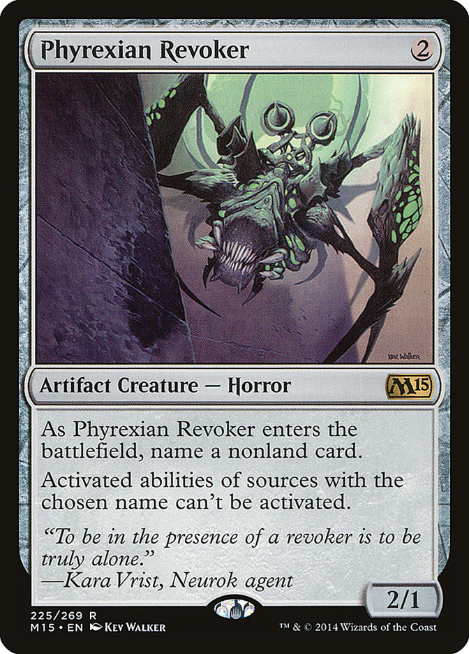 Phyrexian Revoker front