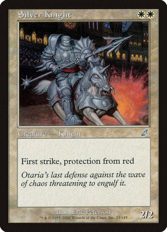 Silver Knight front