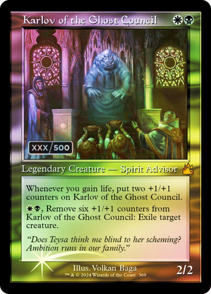 Karlov of the Ghost Council front