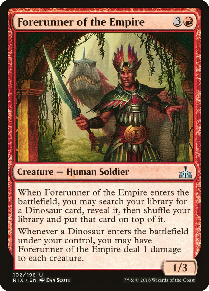 Forerunner of the Empire front