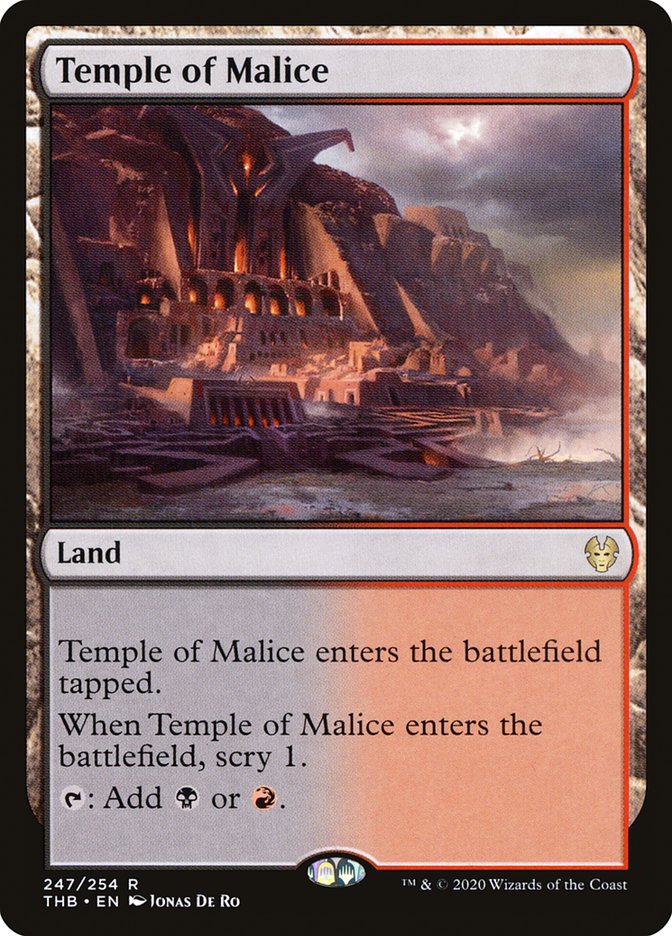 Temple of Malice front