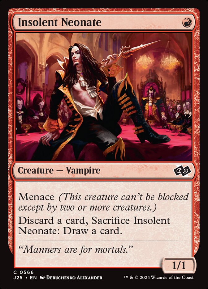 Insolent Neonate front