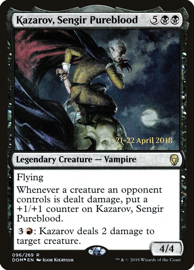 Kazarov, Sengir Pureblood front