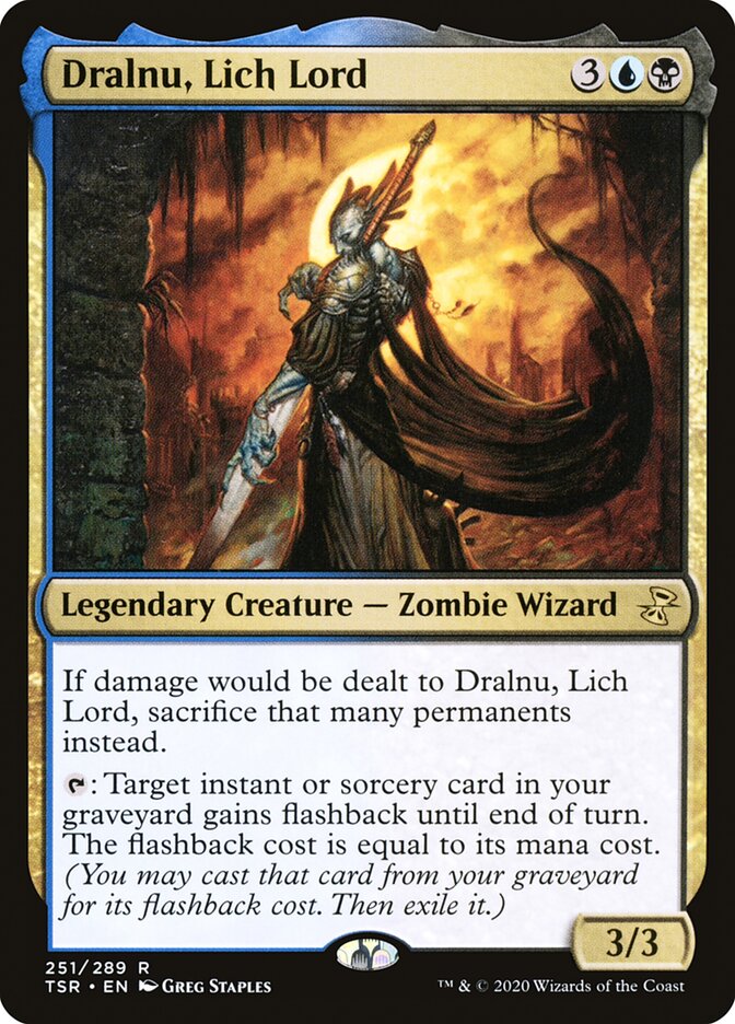 Dralnu, Lich Lord front
