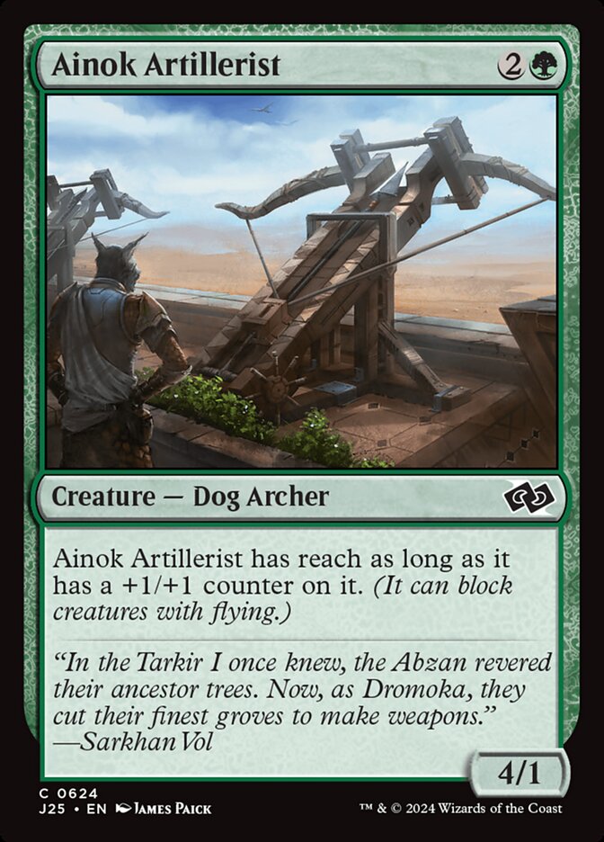 Ainok Artillerist front