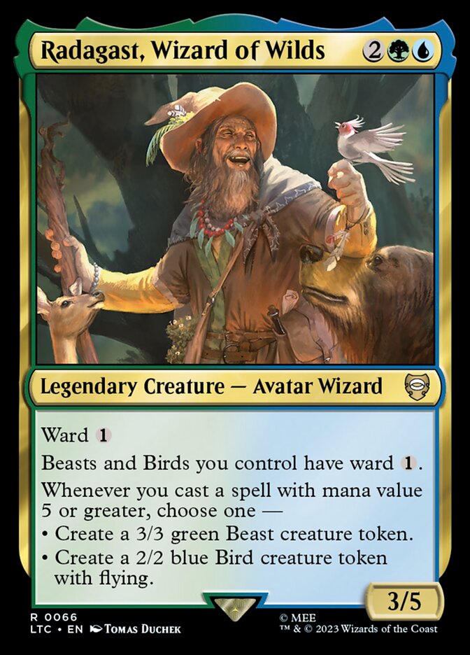 Radagast, Wizard of Wilds front