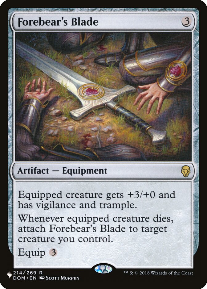 Forebear's Blade front