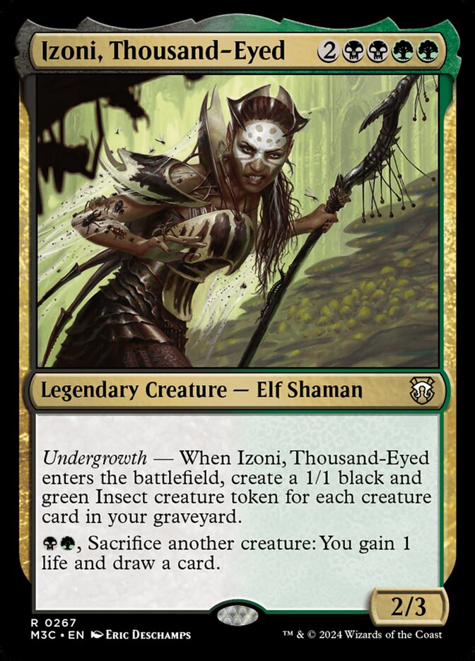 Izoni, Thousand-Eyed front