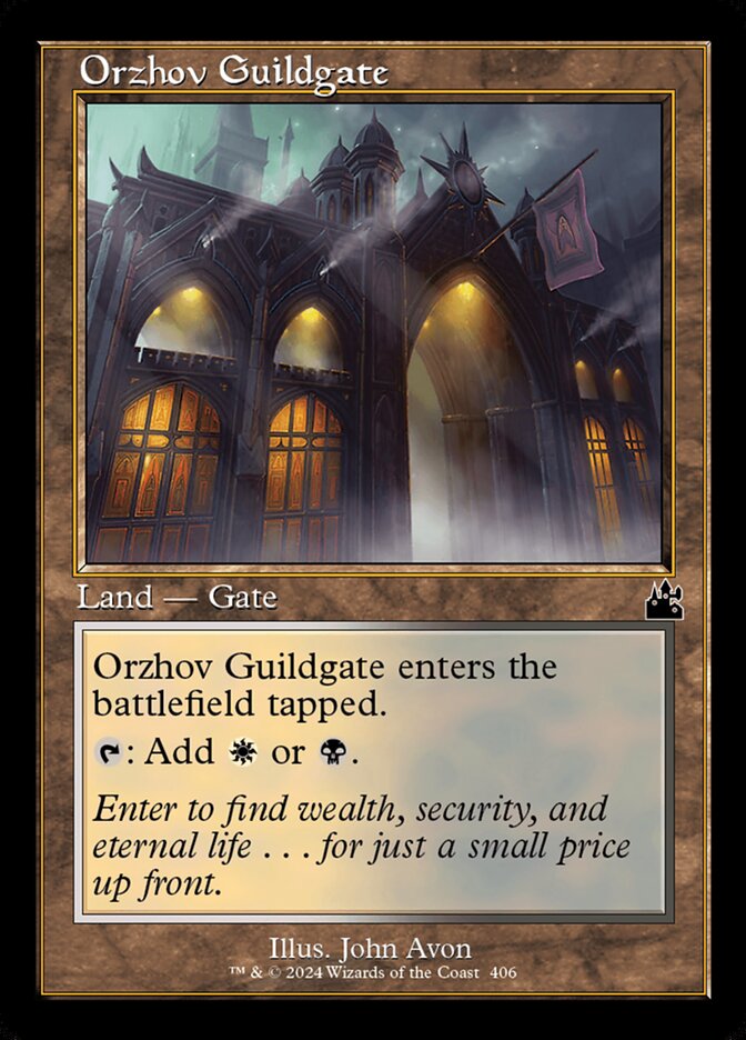 Orzhov Guildgate front