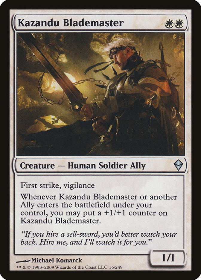 Kazandu Blademaster front