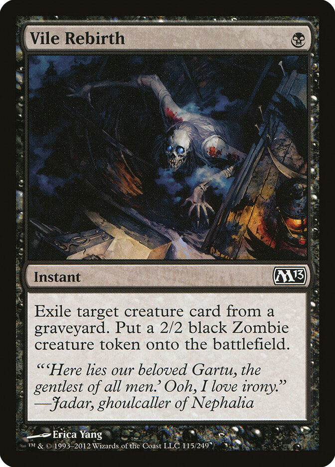 Vile Rebirth front