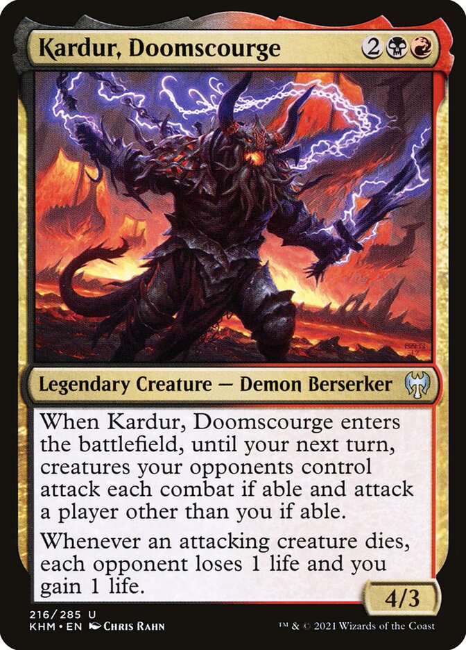 Kardur, Doomscourge front