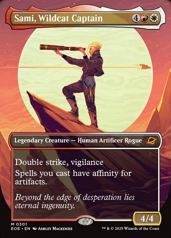 Sami, Wildcat Captain front