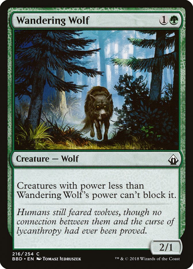 Wandering Wolf front