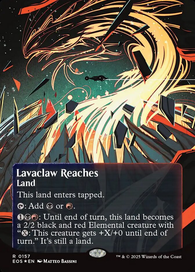 Lavaclaw Reaches front