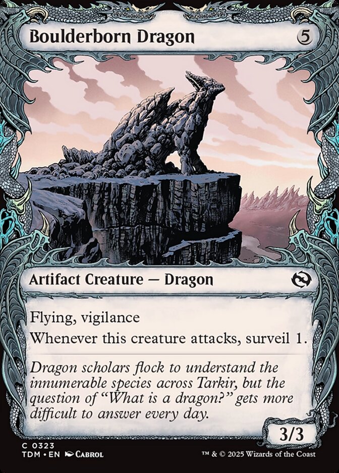 Boulderborn Dragon front