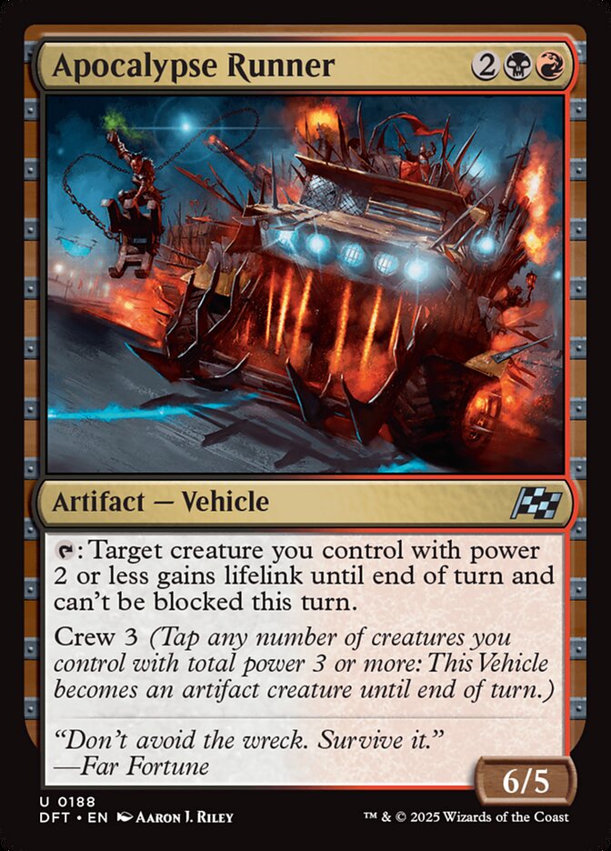 Apocalypse Runner front