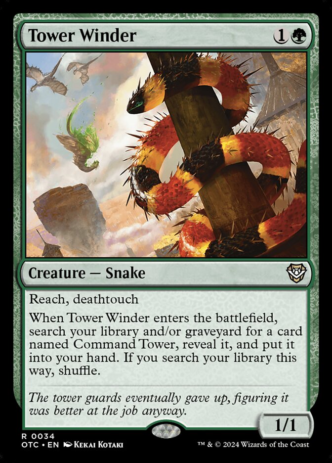 Tower Winder front