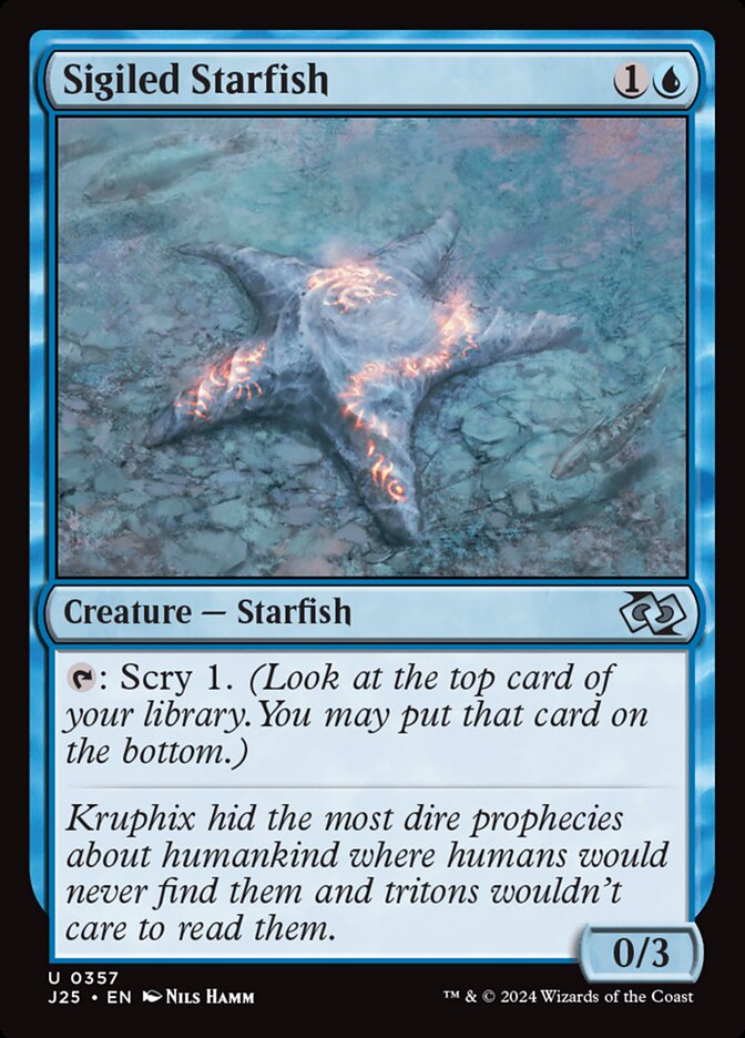 Sigiled Starfish front