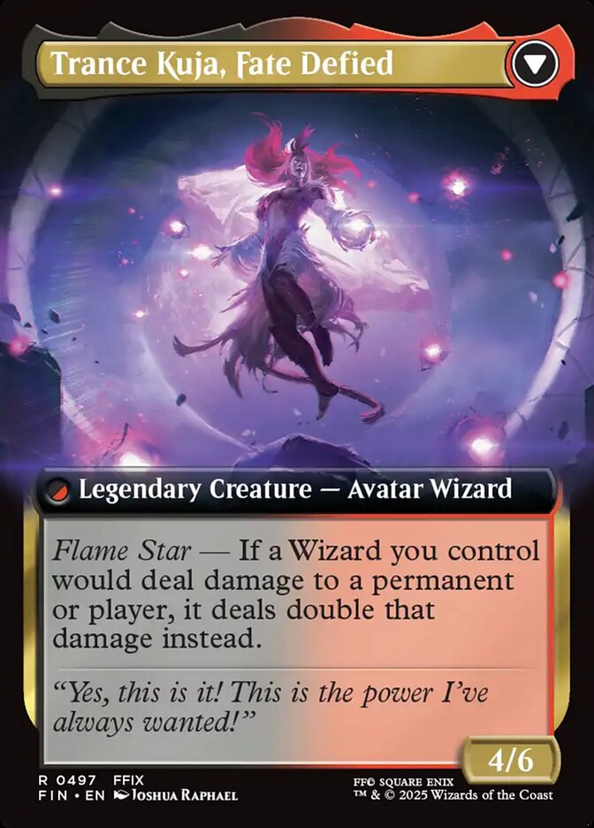 Kuja, Genome Sorcerer // Trance Kuja, Fate Defied back