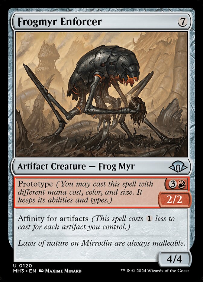 Frogmyr Enforcer front
