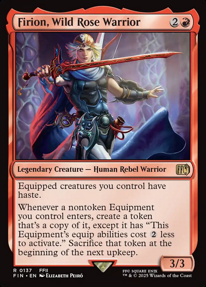 Firion, Wild Rose Warrior front