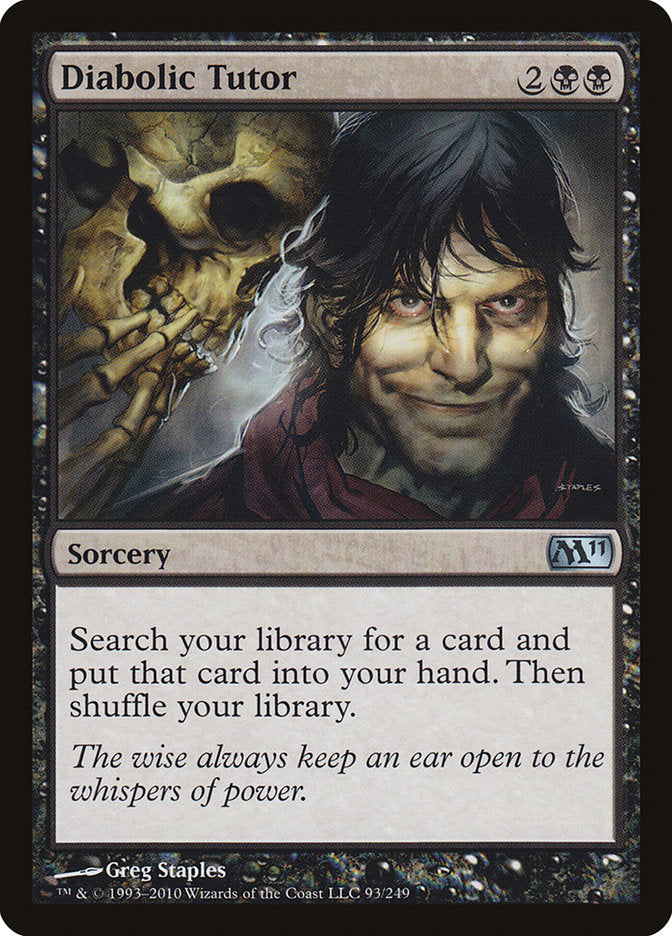Diabolic Tutor front