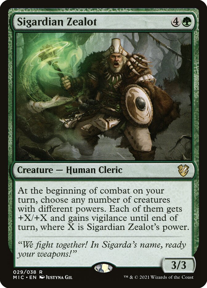 Sigardian Zealot front