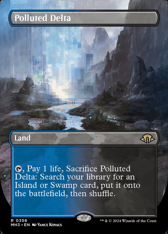 Polluted Delta front