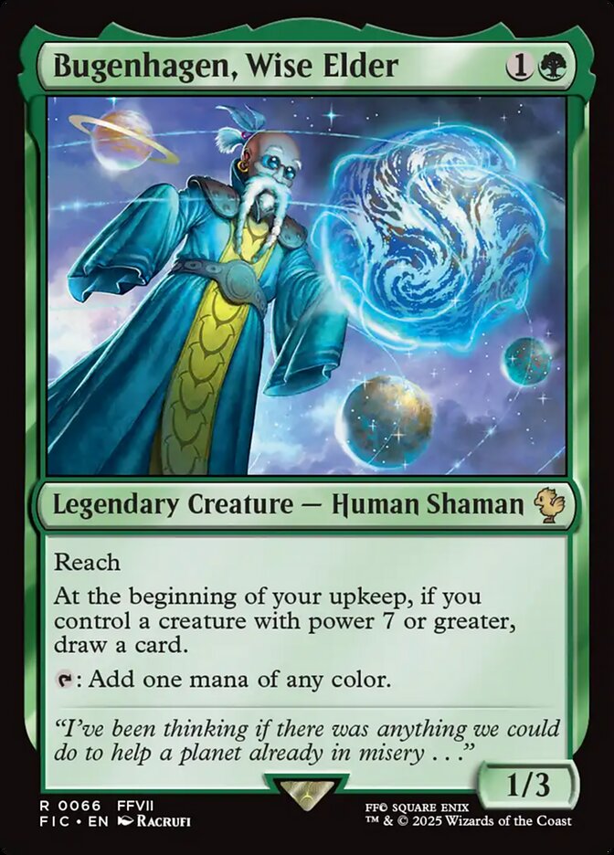 Bugenhagen, Wise Elder front