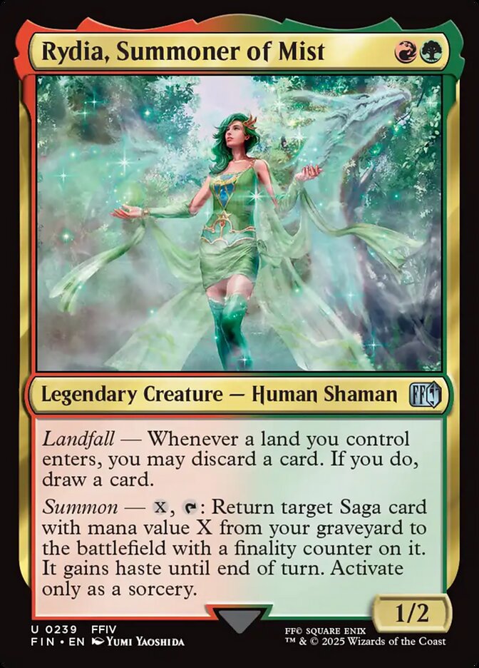 Rydia, Summoner of Mist front