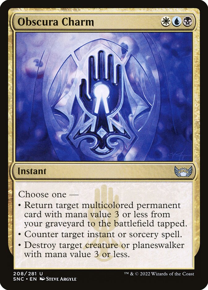 Obscura Charm front