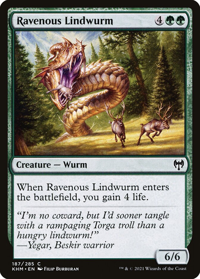 Ravenous Lindwurm front