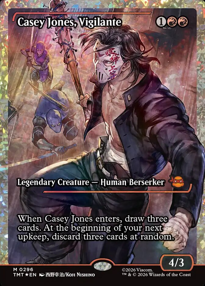 Casey Jones, Vigilante front