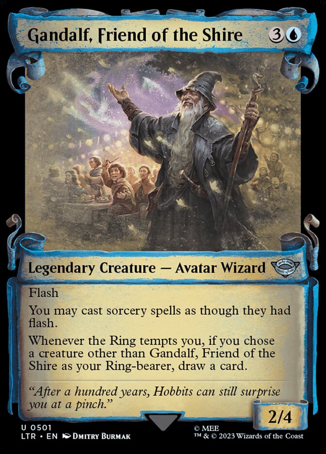 Gandalf, Friend of the Shire front