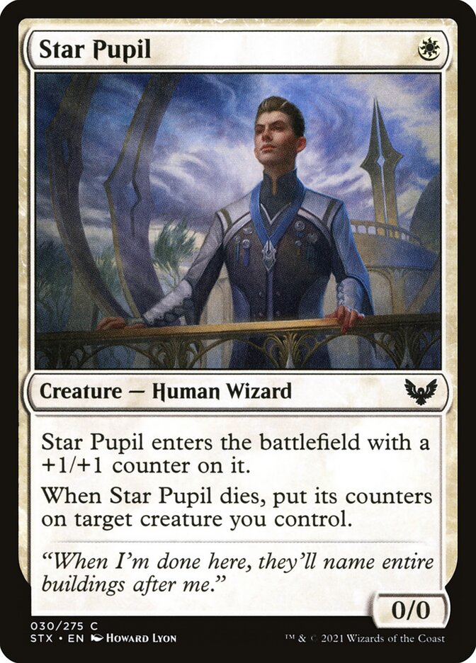 Star Pupil front