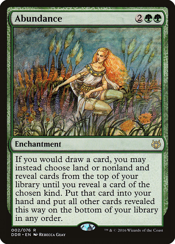 Abundance front