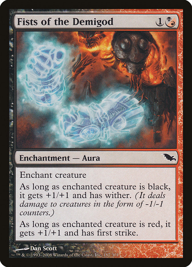 Fists of the Demigod front