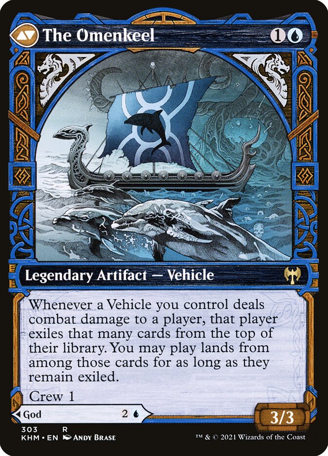 Cosima, God of the Voyage // The Omenkeel back