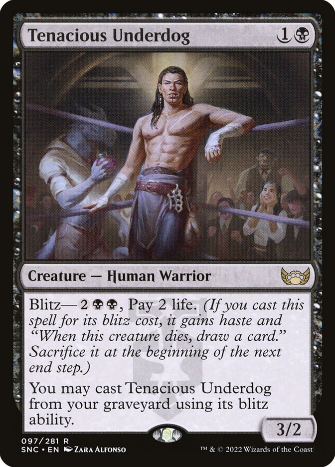 Tenacious Underdog front