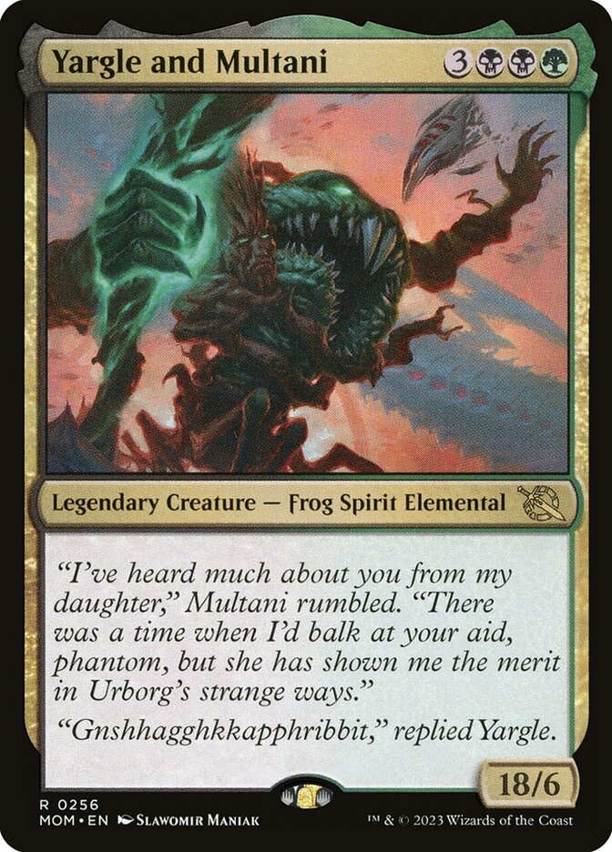 Yargle and Multani front