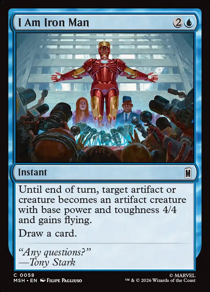 I Am Iron Man front