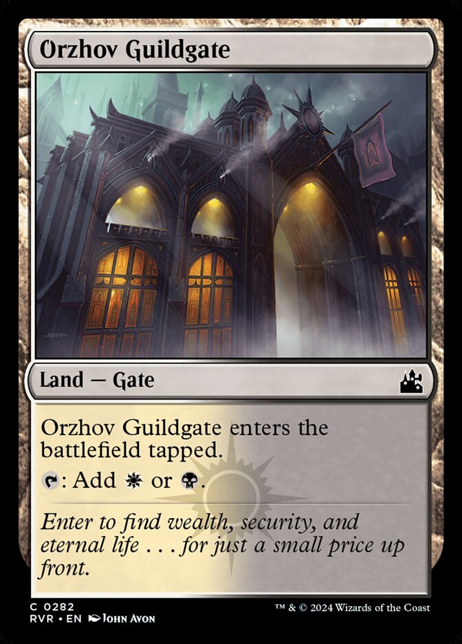 Orzhov Guildgate front