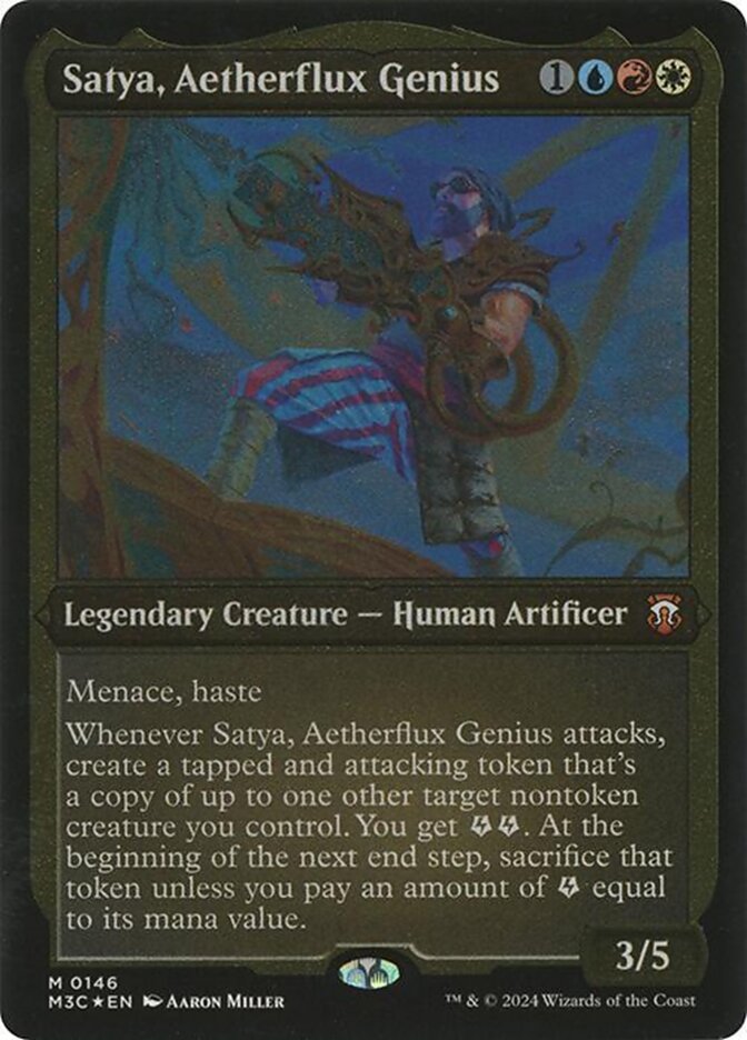 Satya, Aetherflux Genius front