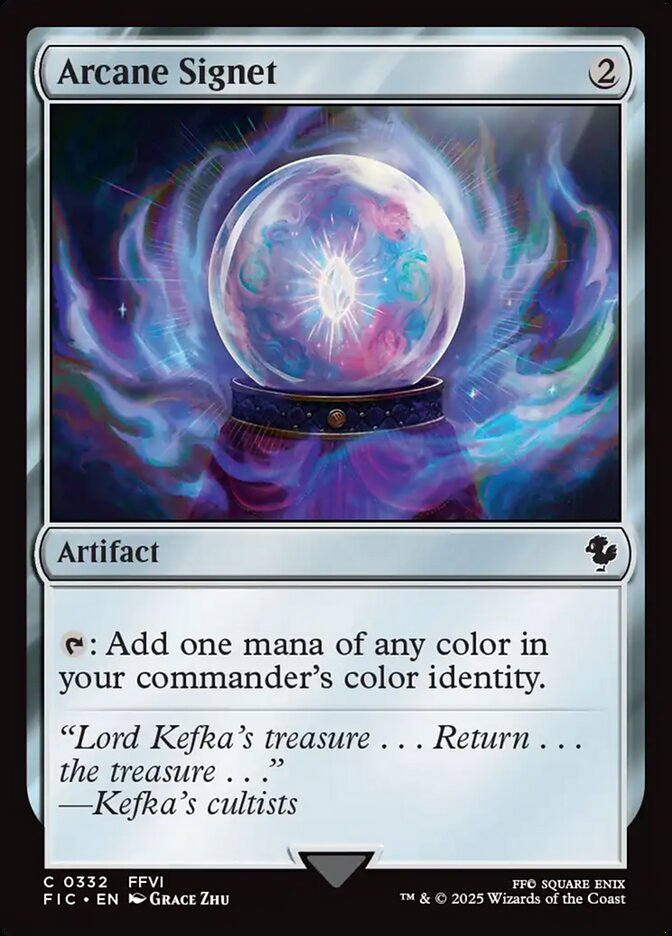 Arcane Signet front